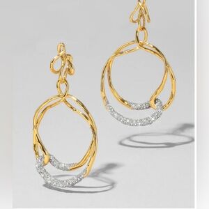 ALEXIS BITTAR • Solanales Twisted Drop
Hoop Earrings